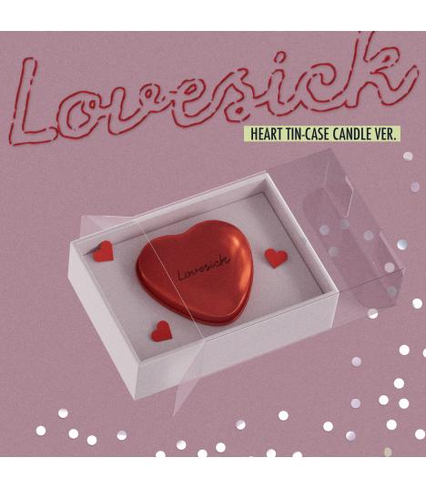 CHAERYEONG (ITZY) - Lovesick (HEART TIN-CASE CANDLE Ver.)