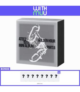 [WITHMUU] ATEEZ - GOLDEN HOUR : Part.6 (EARPHONE CHARM Ver.)