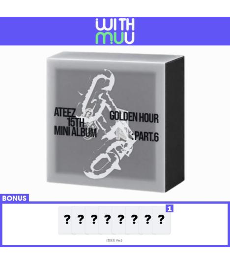 [WITHMUU] ATEEZ - GOLDEN HOUR : Part.6 (EARPHONE CHARM Ver.)