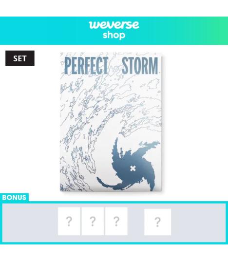 [WEVERSE SET] TXT - PERFECT STORM (Weverse Albums Ver.)