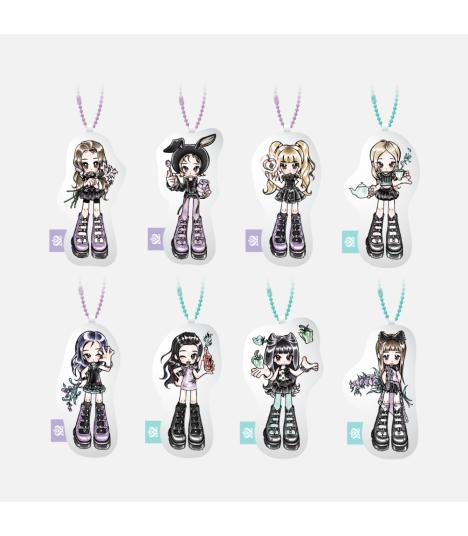 Hearts2Hearts - 2026 [ICONIC HEART] OFFICIAL MD : RANDOM CUSHION KEYRING