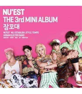 NU'EST (뉴이스트) The 3rd Mini Album - Sleep Talking (édition normale coréenne)(Poster Offert*)