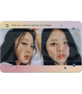 LOONA - Carte transparente YVES X VIVI (& CONCEPT D)