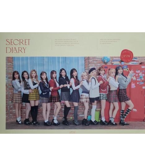 [Poster officiel] IZ*ONE - Spring Collection : Secret Diary / PHOTOBOOK
