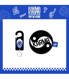 Stray Kids - POP-UP STORE 'KARMA' ACRYLIC CARABINER & BALL POUCH SET