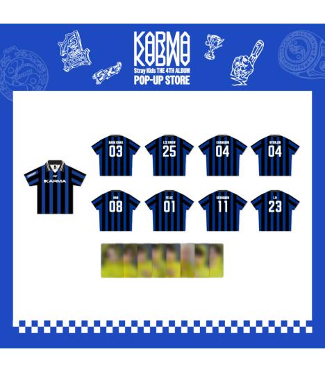 straykids KARMA バンチャン ユニフォーム ポップアップ 限定 straykids バンチャン karma pop up ユニフォーム Tシャツ
