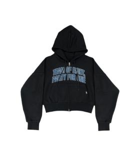 ATEEZ - POP-UP '8ROOM' OFFICIAL MERCH : CROP ZIP UP HOODIE