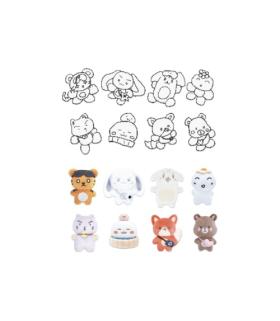ATEEZ - POP-UP '8ROOM' OFFICIAL MERCH : IRON-ON CUSTOM STICKER (S-CHARACTER)